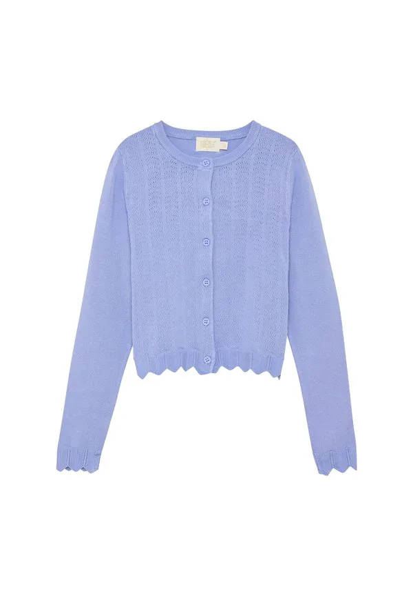 Кардиган с ажурной отделкой Creamie, Blue Lustre