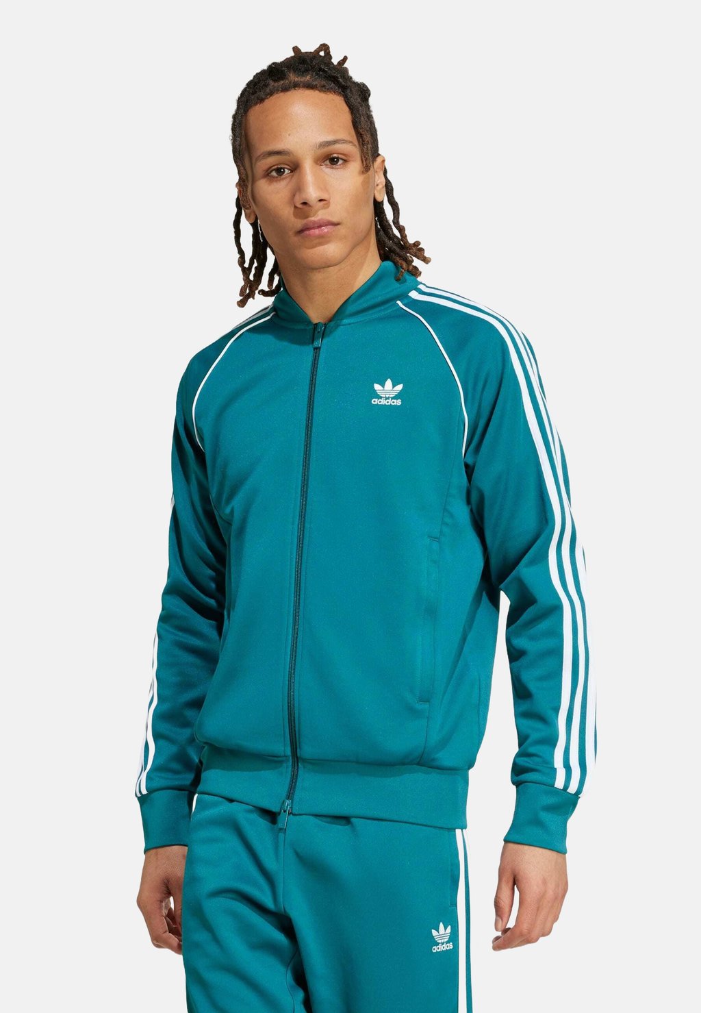

Блейзер Adidas Originals, цвет Legacy Teal