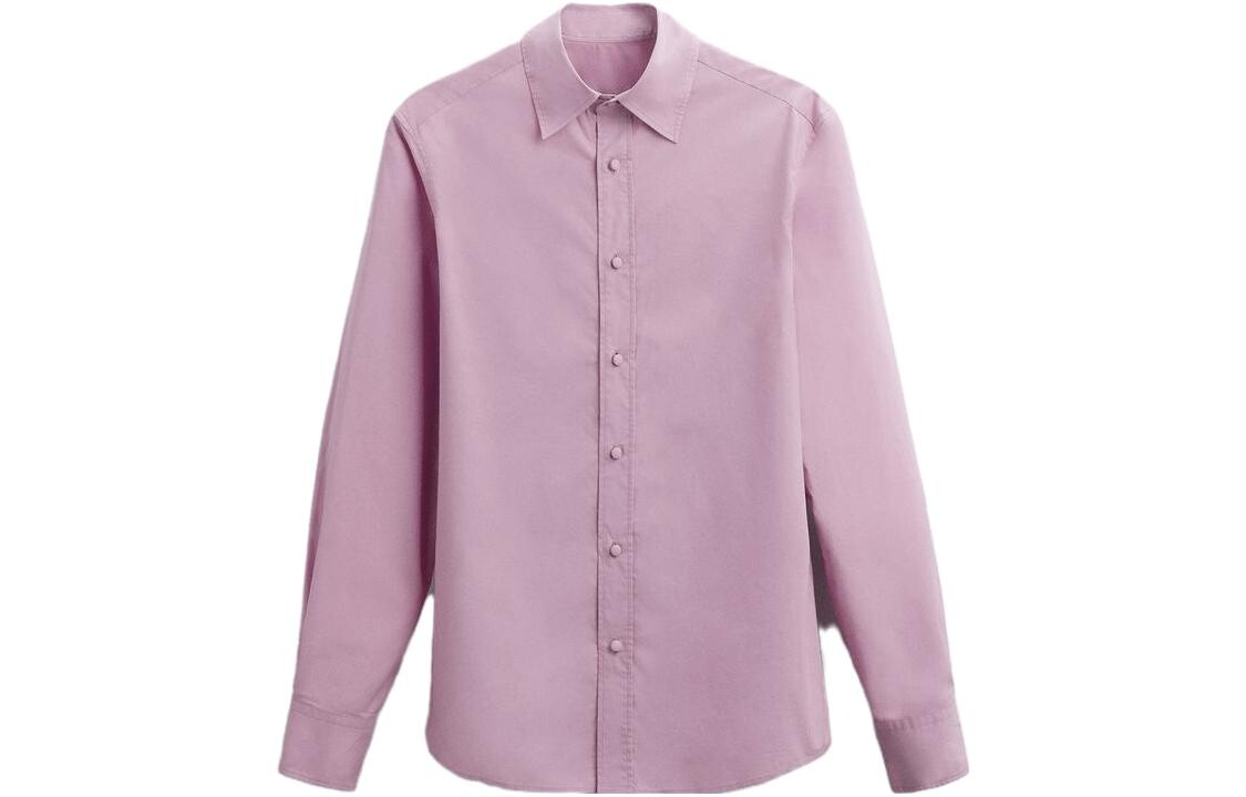 

Рубашка ко-бренда Harry Lambert унисекс розовая Zara, розовый