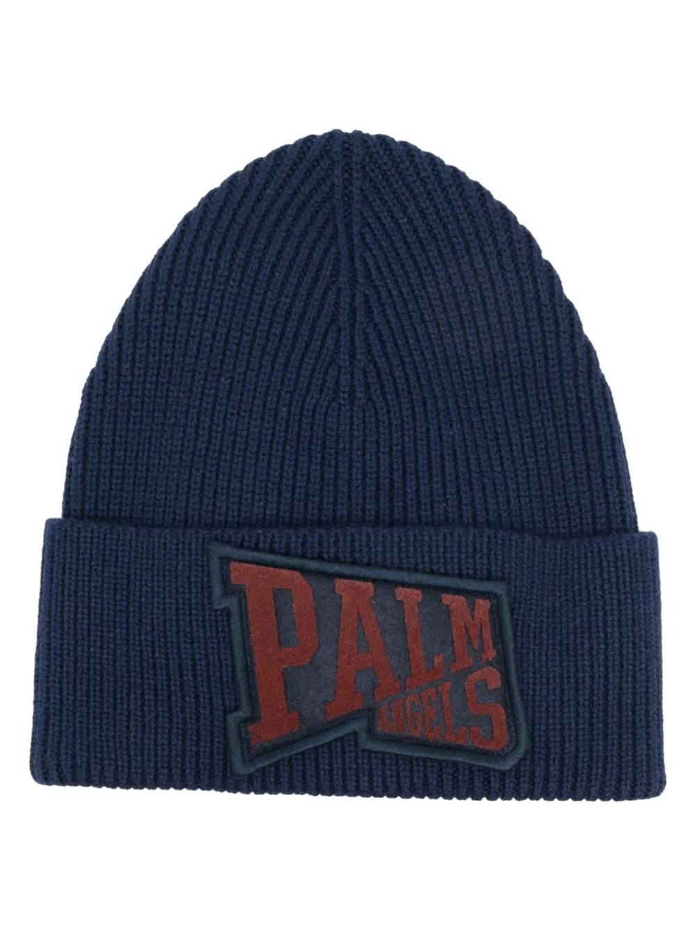 

Шерстяная шапка бини PA League PALM ANGELS, синий