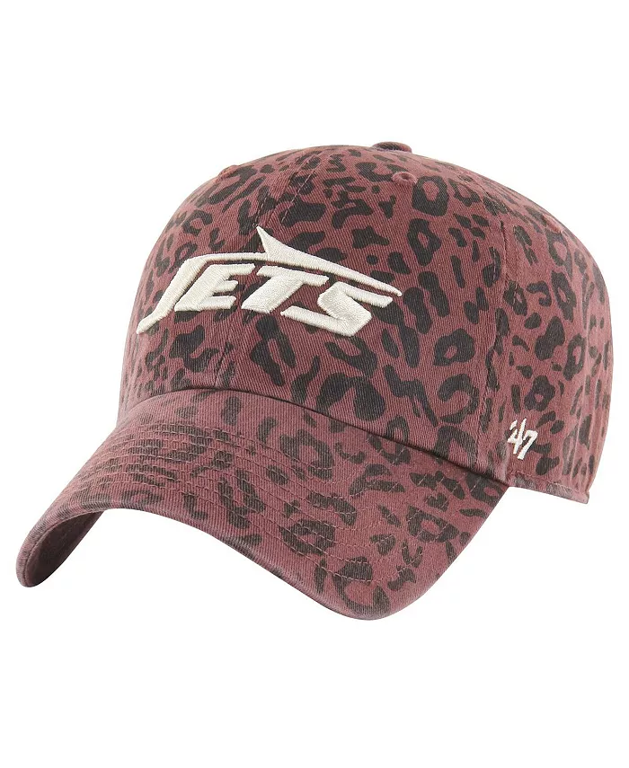 

Женская коричневая регулируемая кепка New York Jets Tawny Clean Up '47 Brand