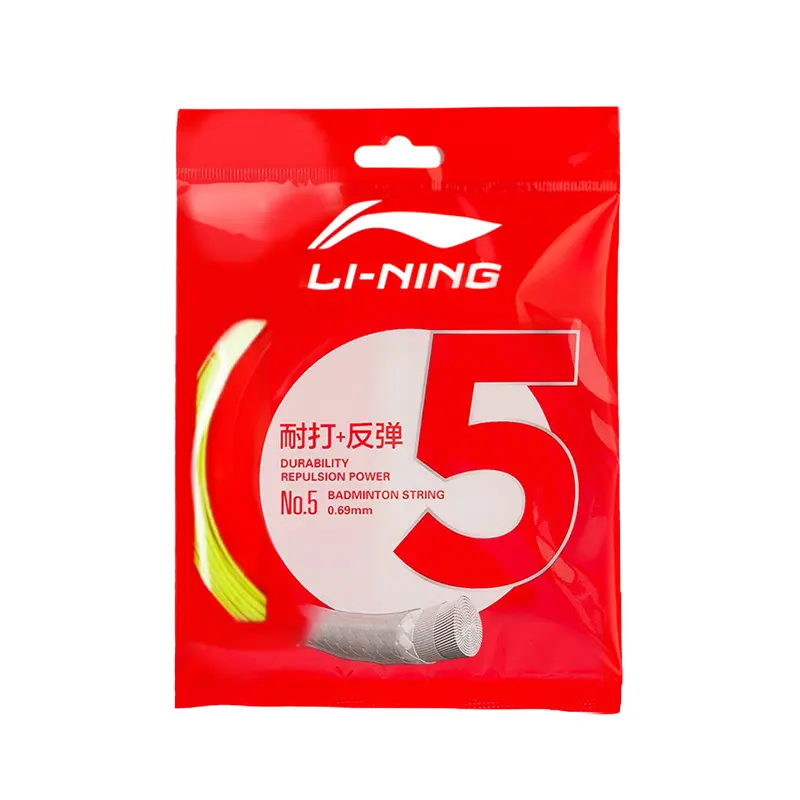 

Струны для бадминтонной ракетки Li Ning, нейлоновые, унисекс, 10 м/33 фута, fluorescent светлый желтый