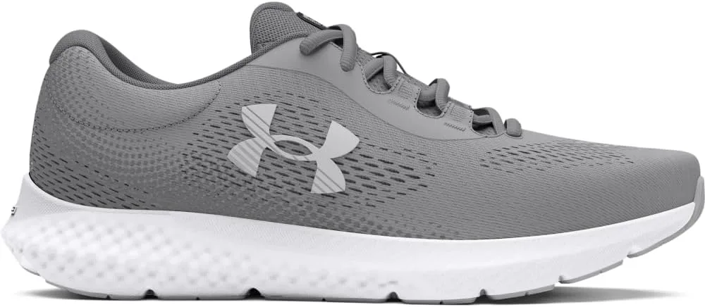 Мужские кроссовки Under Armour Charged Rogue 4, белый/черный — фото 4