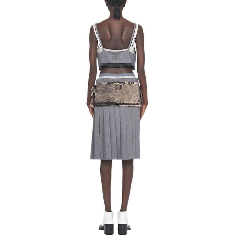 

Камзол женский серый Miu Miu