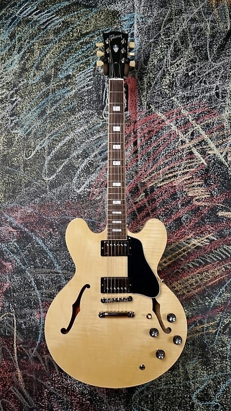 

Электрогитара Gibson ES-335 Figured Antique Natural