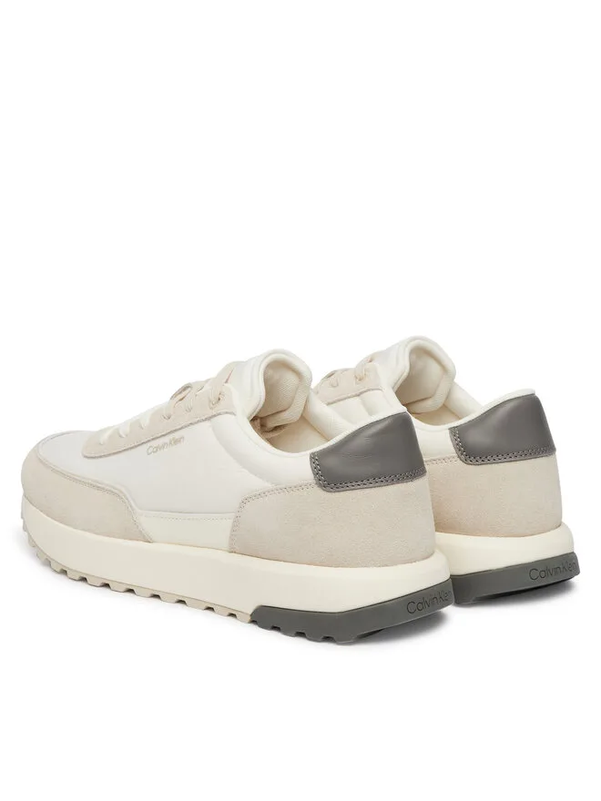 Calvin Klein Кроссовки City Runner Laceup NY Mix HM0HM02144 бежевого цвета — фото 3