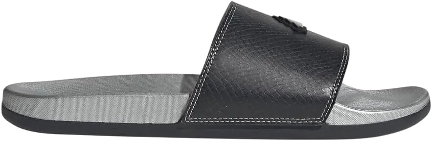 Сандалии Adidas Unisex для взрослых Adilette Comfort, черный/металлик — фото 4