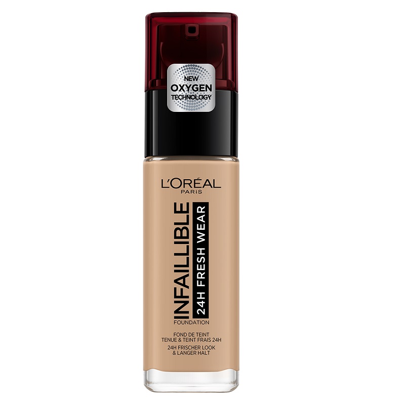 

Основа под макияж infaillible 24h fresh wear foundation L′Oréal Paris, цвет 220 sable, 30 мл