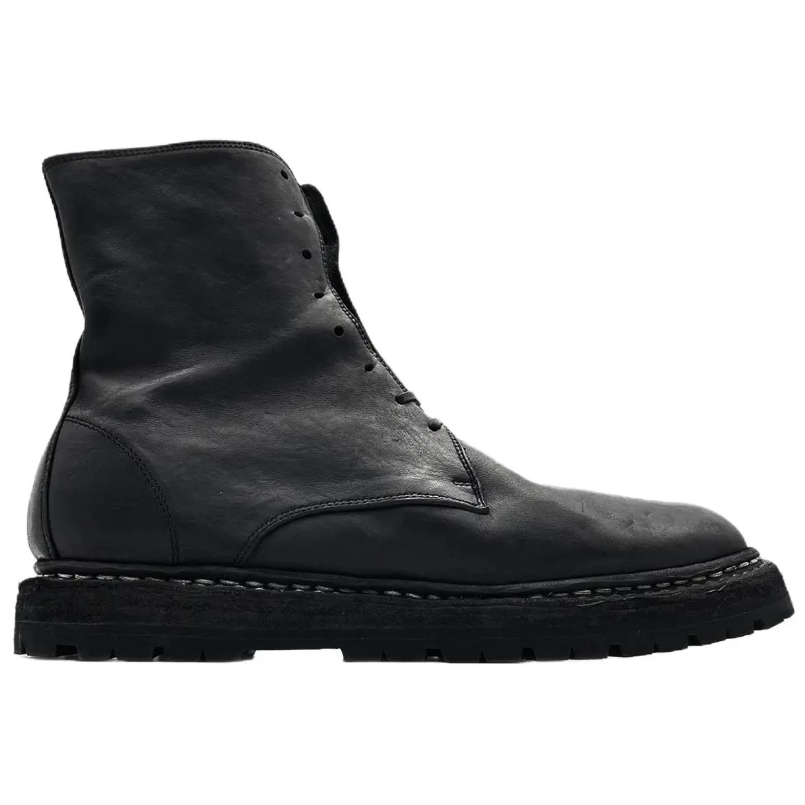Guidi Мужские короткие ботинки Martin Boot 9950VN, черный — фото 3