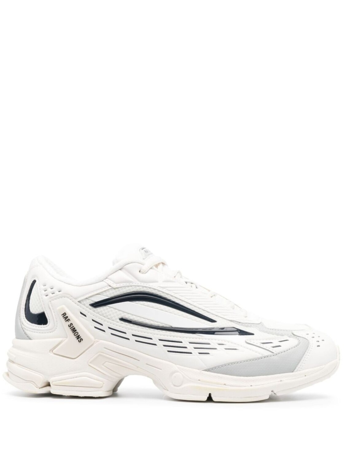 

Raf Simons кроссовки со вставками, белый
