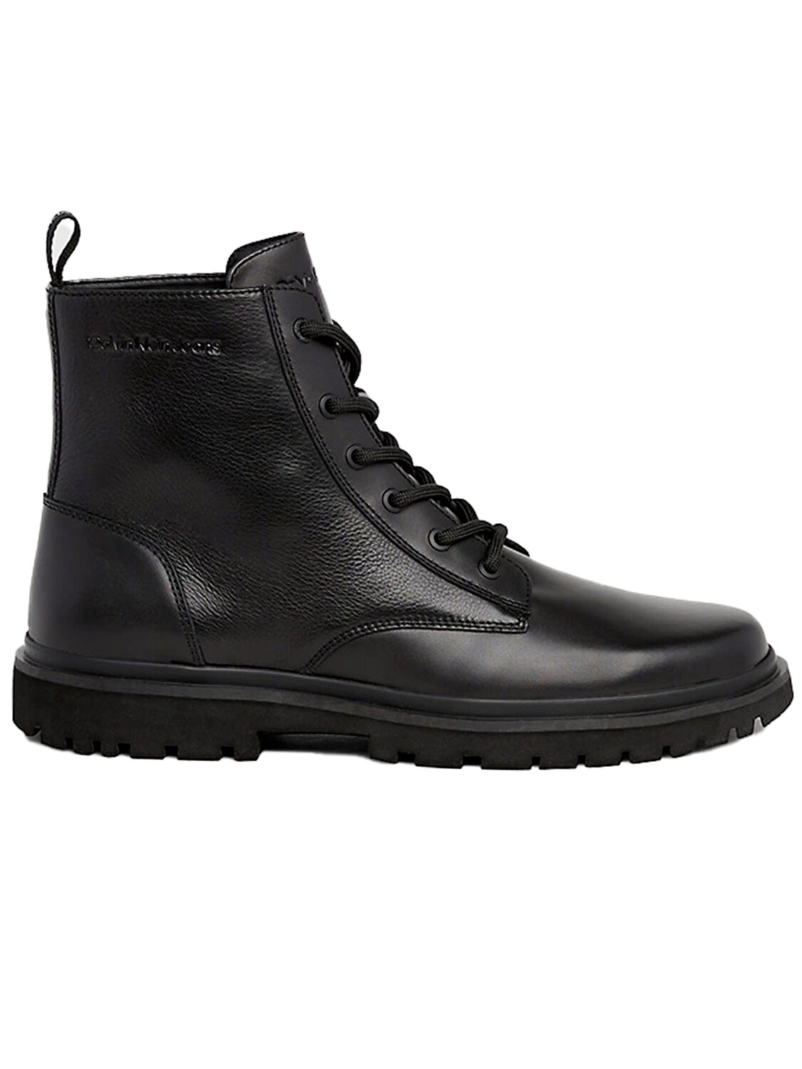 

Сапоги stivali in pelle Calvin Klein, черный