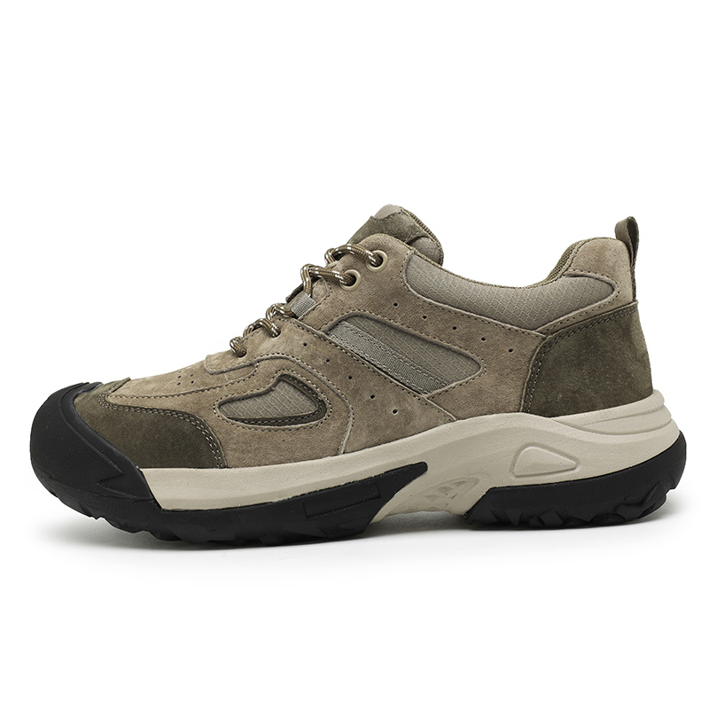 

LAORENTOU Мужские низкие кеды повседневные хаки, цвет Khaki