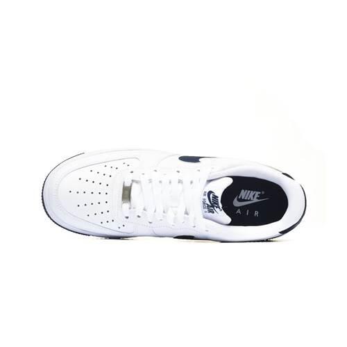 Баскетбольные кроссовки мужские Nike Air Force 1 07 белые — фото 4