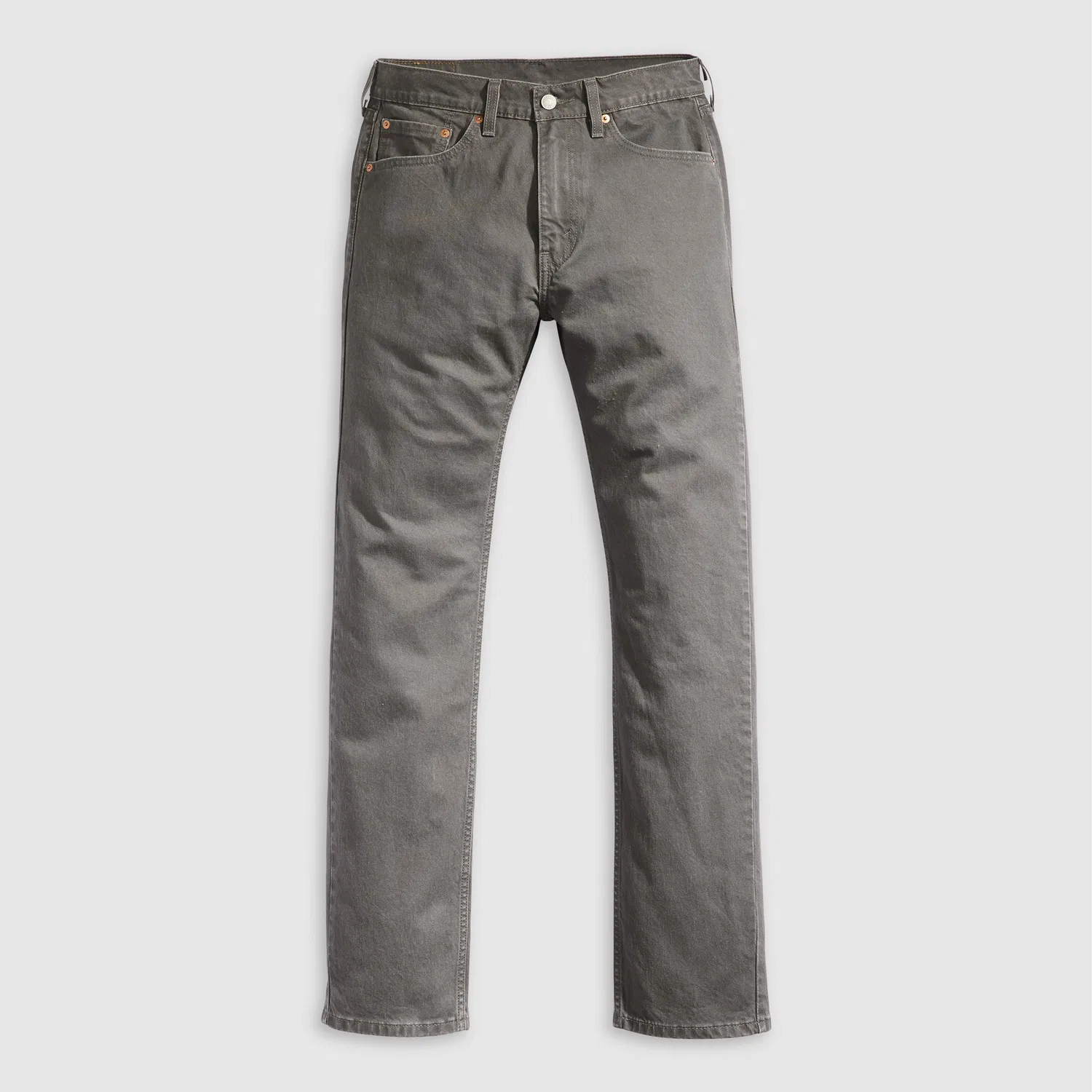 Мужские джинсы Levi's 505 Regular Fit, серый — фото 4