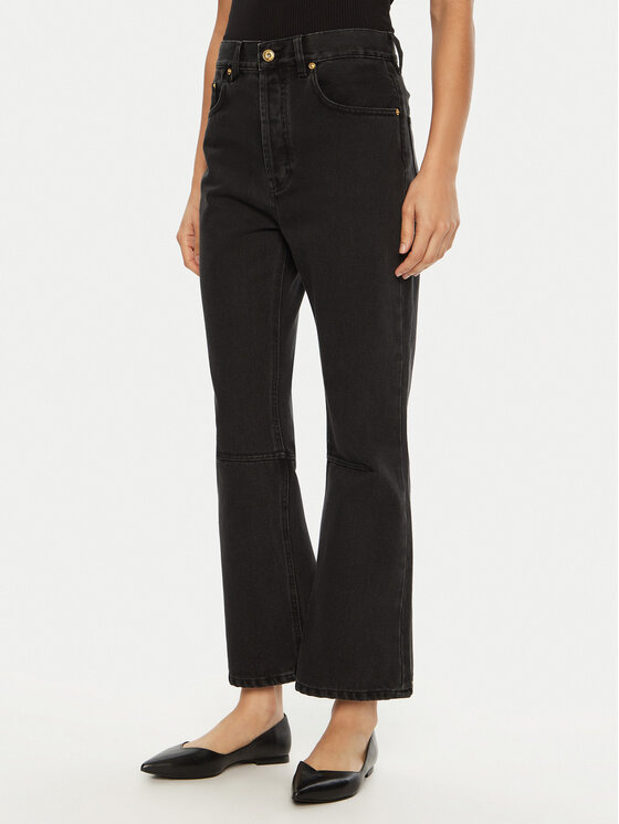 Джинсы regular fit 24E241DE035 Jacquemus, чёрный