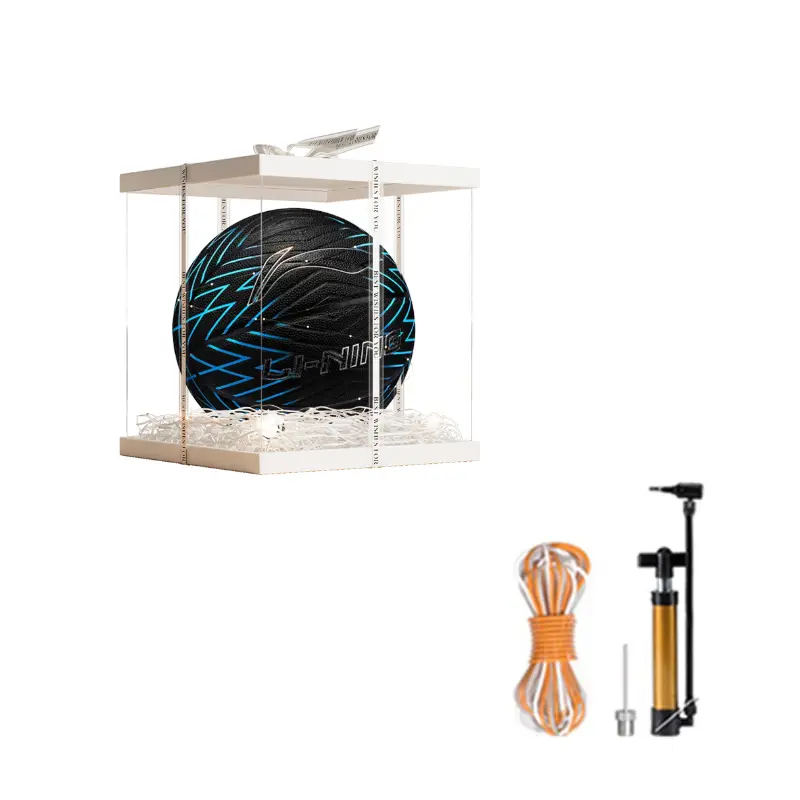 

LINING Китайский PU баскетбольный мяч black blue размер 7 тренировочный unisex