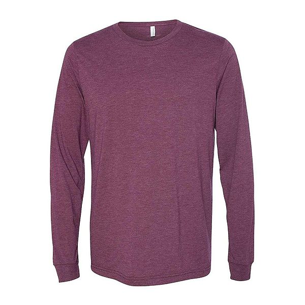 

Футболка с длинным рукавом Bella + Canvas Triblend Bella+Canvas, Maroon Triblend