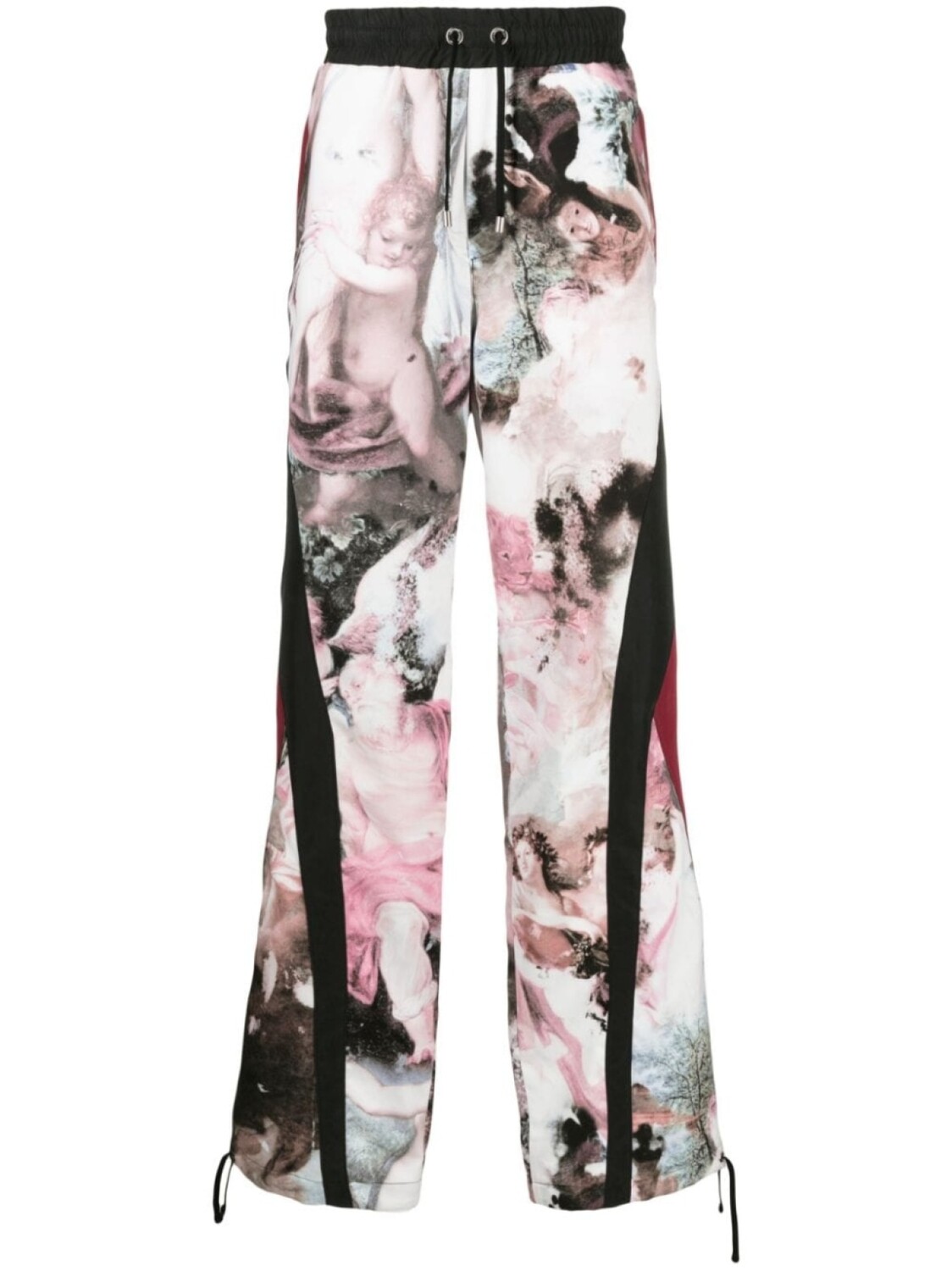 

Balmain спортивные брюки с принтом Pastel, черный