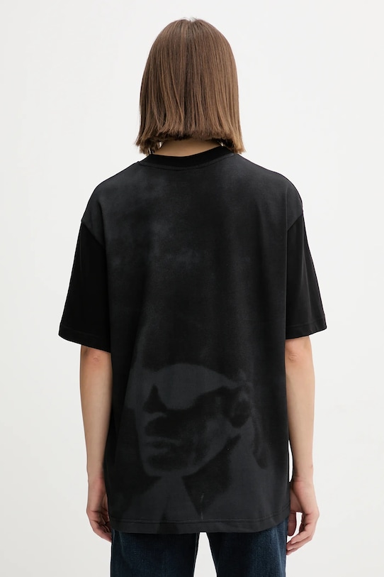 

Хлопковая футболка Karl Lagerfeld Jeans, черный