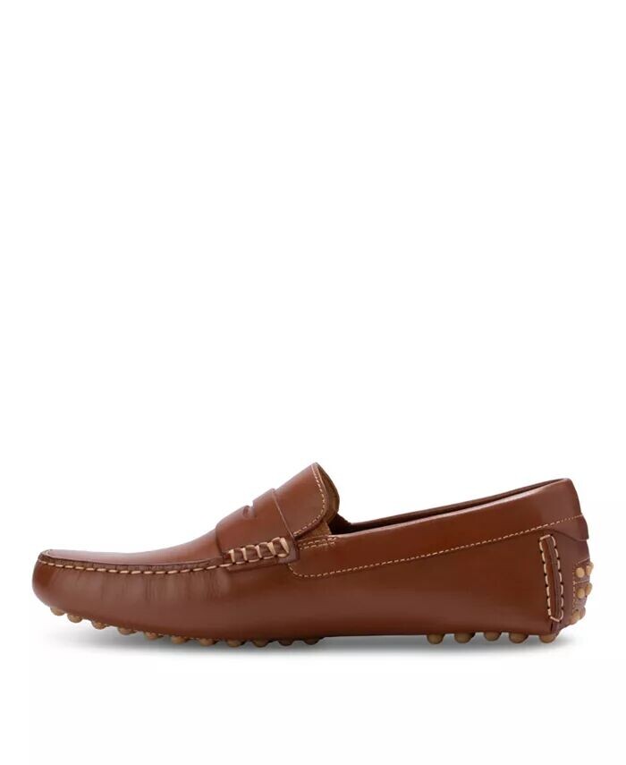 Мужские кожаные повседневные лоферы для вождения Henderson Eastland Shoe, коричневый — фото 4