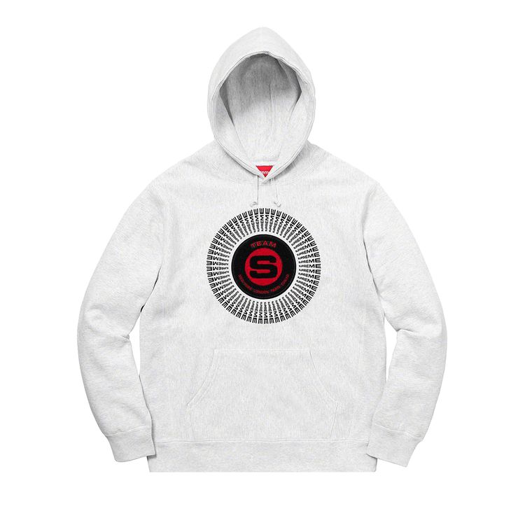 

Толстовка Supreme Chenille Appliqué Hooded Sweatshirt Natural, кремовый