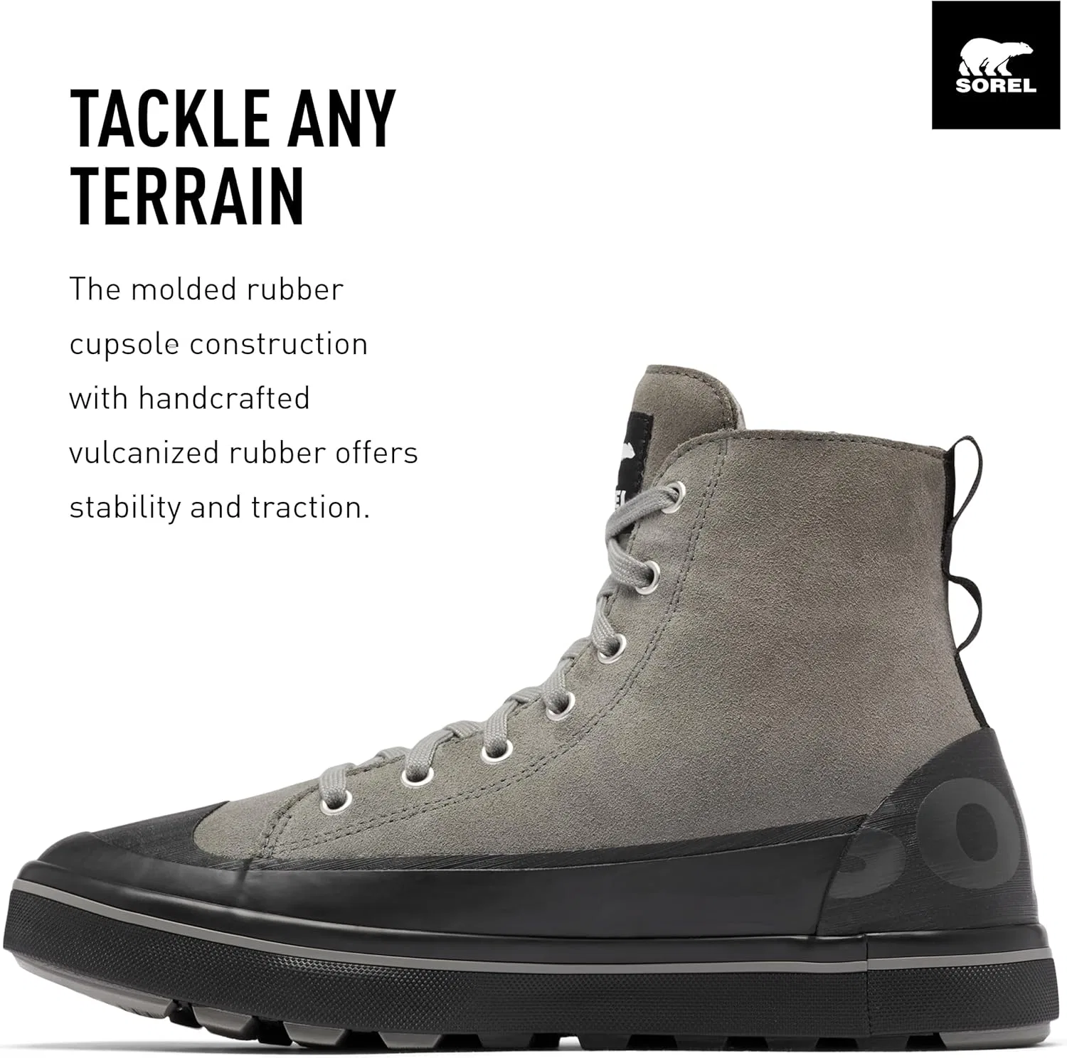 Водонепроницаемые ботинки SOREL Men's Metro ll Sneak, черный — фото 3