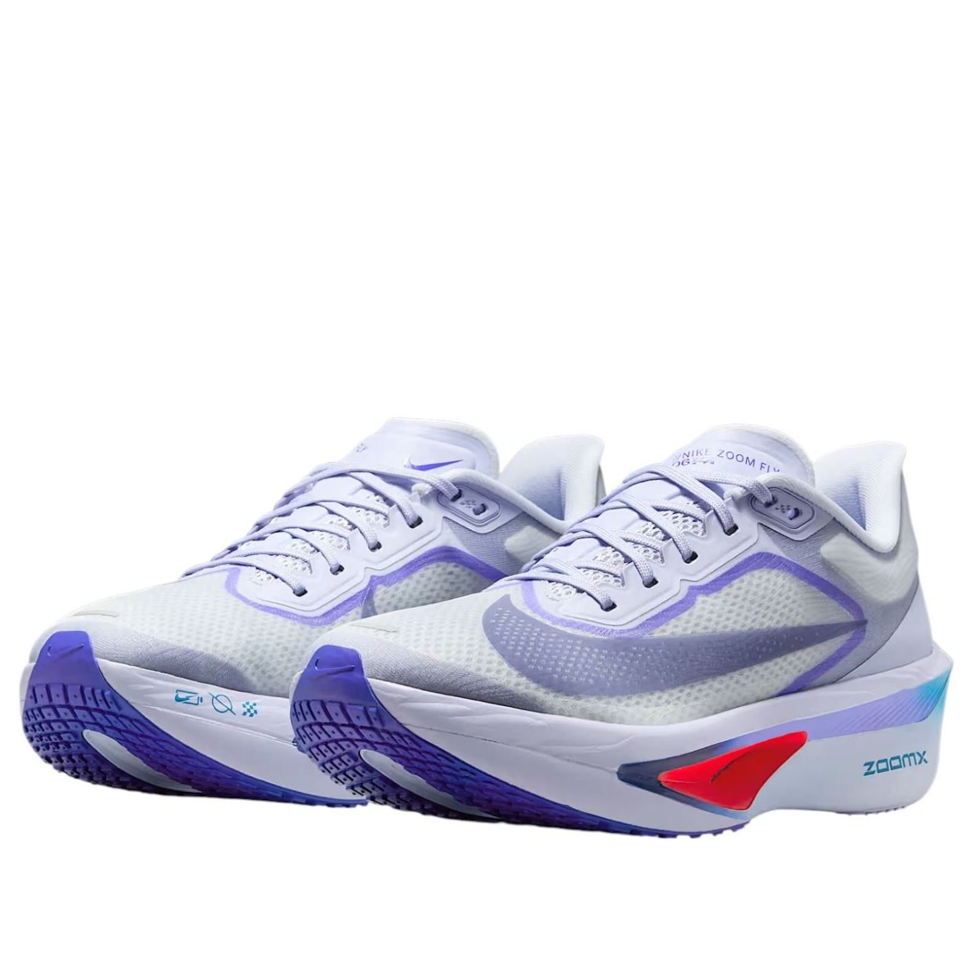 Кроссовки (WMNS) Nike Zoom Fly 6 'Football Grey Blue Lightning' — фото 3
