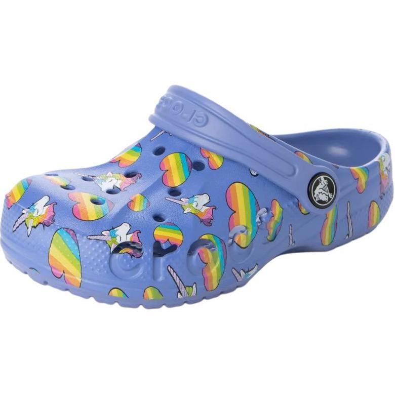 Crocs Антискользящие износостойкие низкие детские сандалии синие для детей 3-7 лет — фото 3