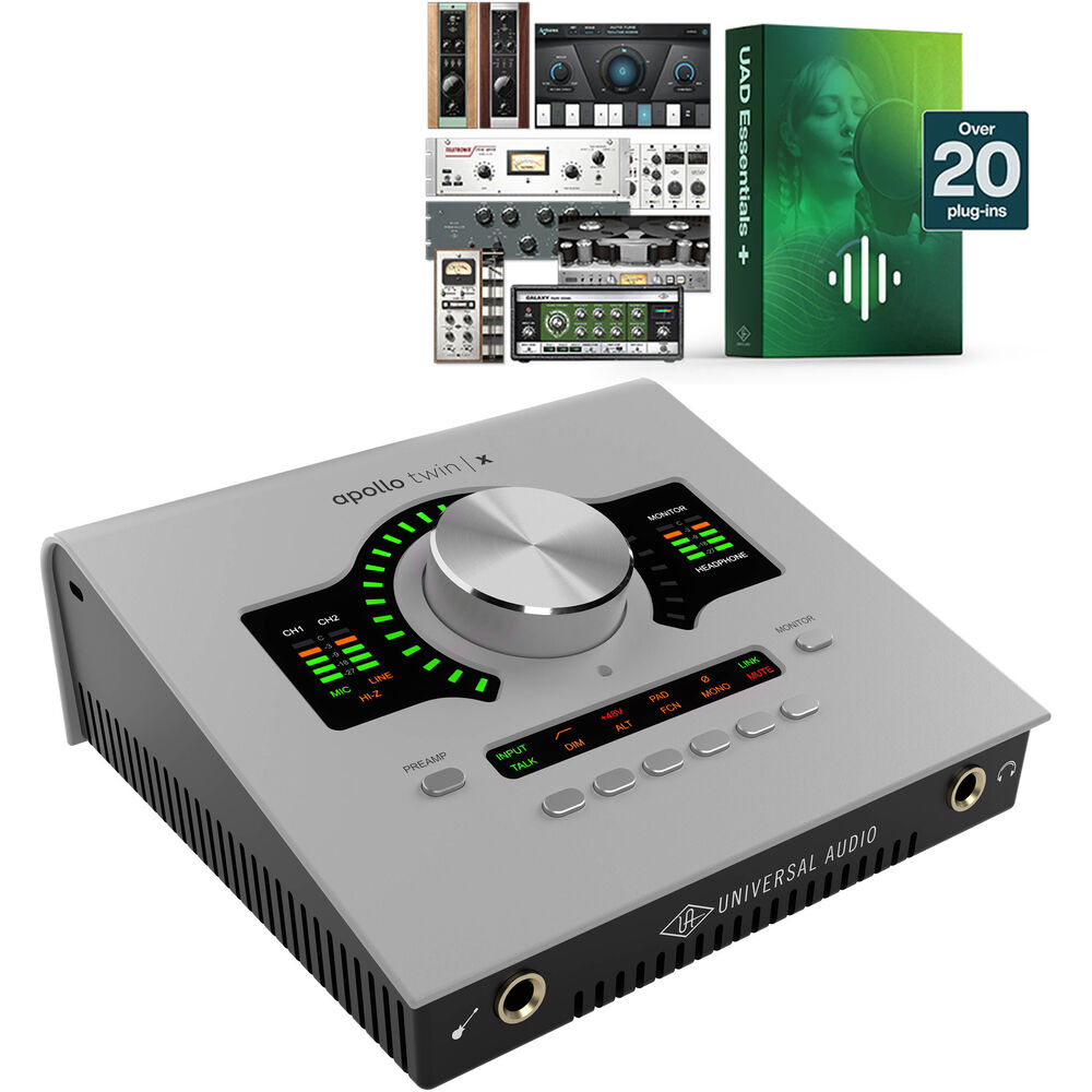 

Universal Audio Apollo Twin X QUAD Gen 2 Thunderbolt APTXQG2-ESS