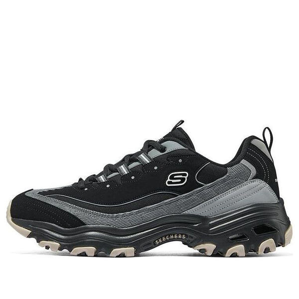 

Кроссовки d'lites 1.0 marathon running shoes 'black grey' Skechers, черный