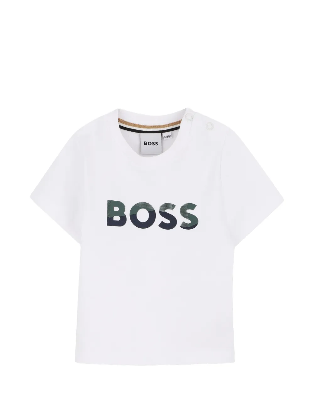 Комплект из шортов и Футболка с логотипом Boss Kidswear, белый — фото 3