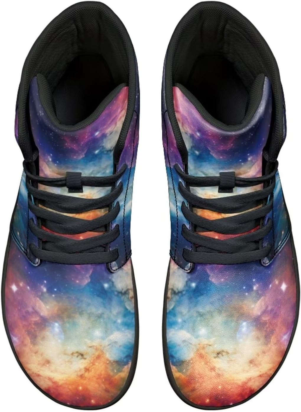 

Мужские сандалии Jeiento Galaxy Barefoot с минималистичным дизайном, широкой носочной частью, ботильонами на щиколотку, из искусственной кожи, для ходьбы, повседневная обувь, Galaxy Starry Sky