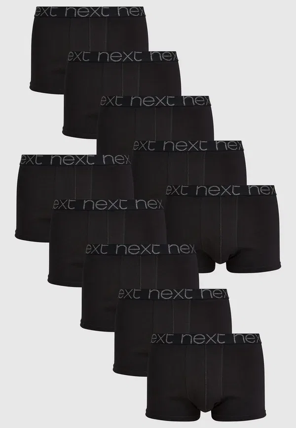 Трусы боксеры Next, Ten pack trunks, черный