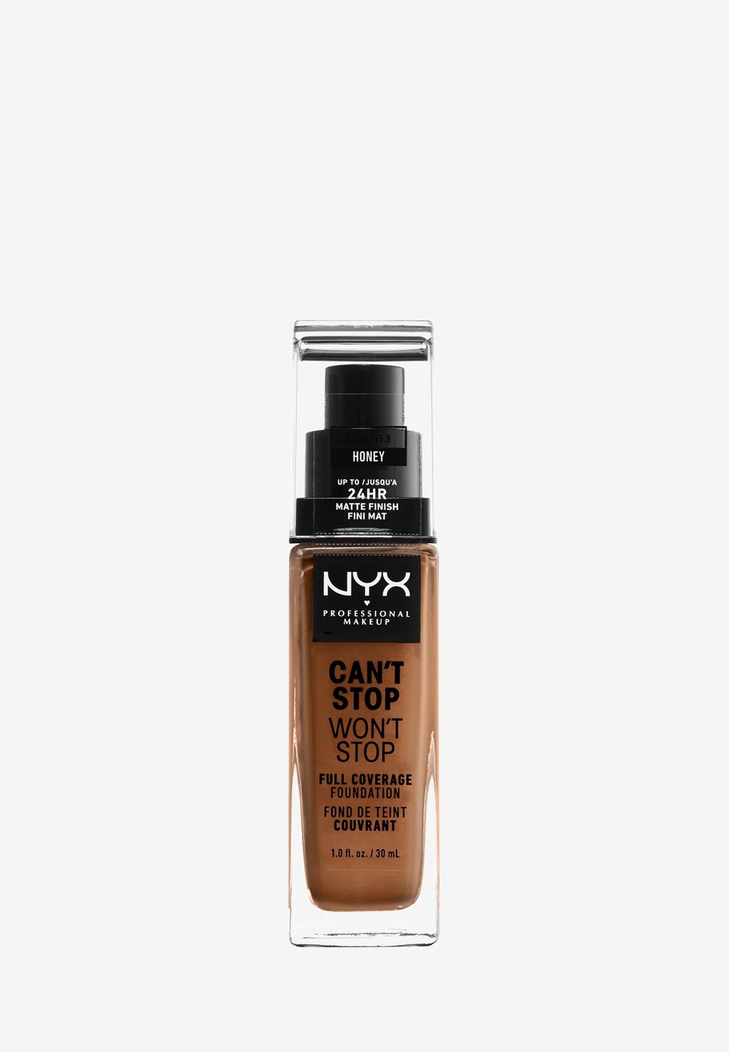 

Тональный крем Can'T Stop Won'T Stop Foundation Nyx Professional Makeup, цвет 15.8 honey