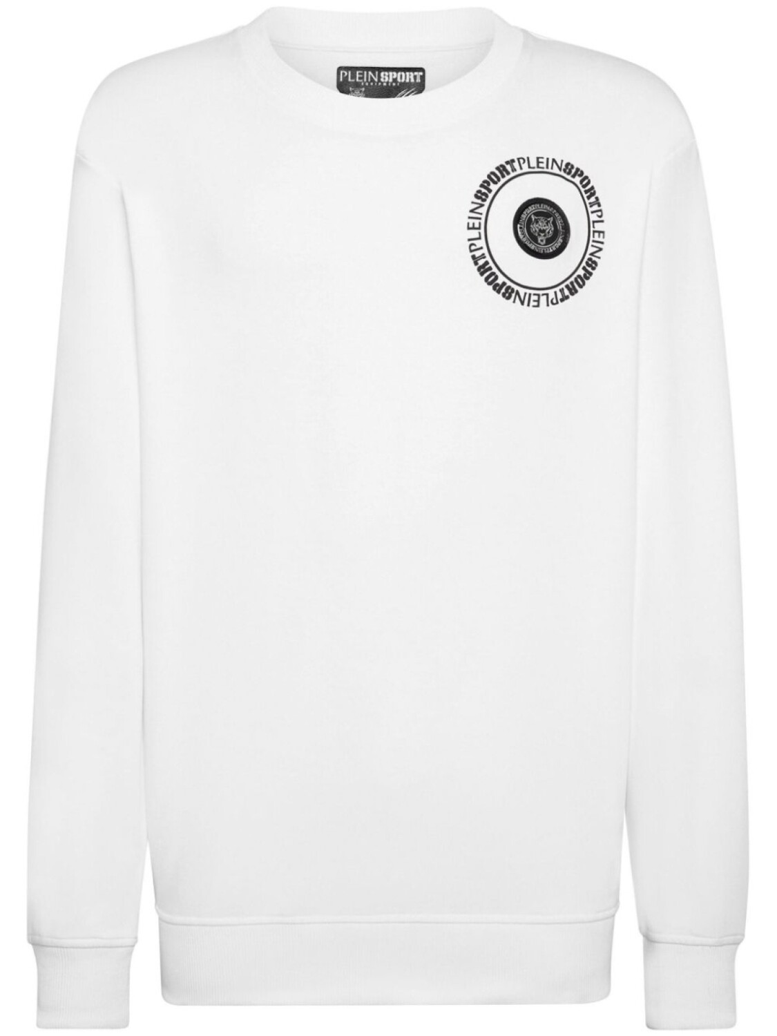 

Plein Sport толстовка Carbon Tiger, белый