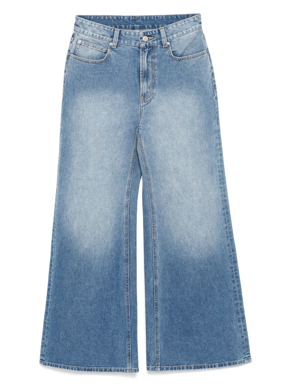 

Расклешенные джинсы LESS, синий