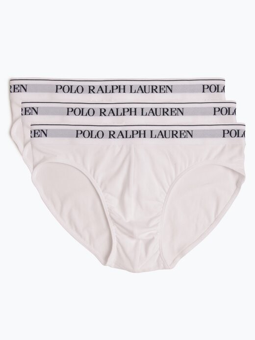

Трусы в упаковке 3 шт. Polo Ralph Lauren, белый