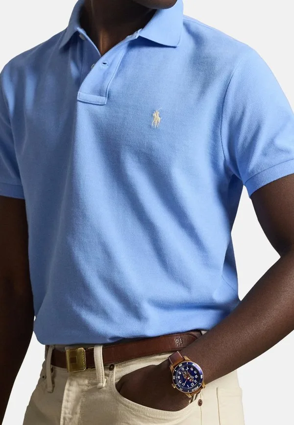 Sskccmslm1Триконная рубашка поло с коротким рукавом Polo Ralph Lauren, Azul — фото 4
