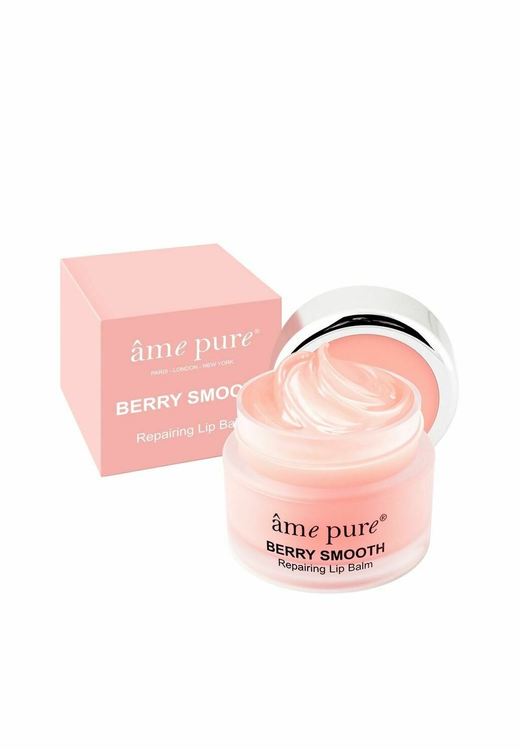 Бальзам для губ BERRY SMOOTH LIPPENBALSAM 2 STK, FEUCHTIGKEITSCREME FÜR TROCKENE LIPPEN âme pure — фото 2