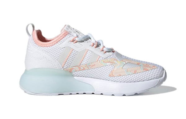 Кроссовки zx 2k Adidas, белый — фото 2