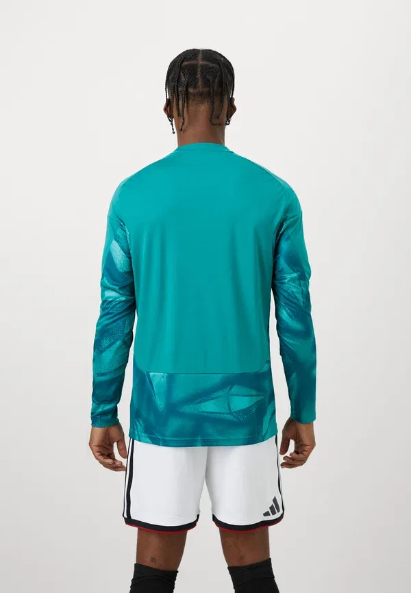 Футболка вратарская Германия DFB 26 Home Long Sleeve National Team Wear Adidas Performance, активный зеленый — фото 3