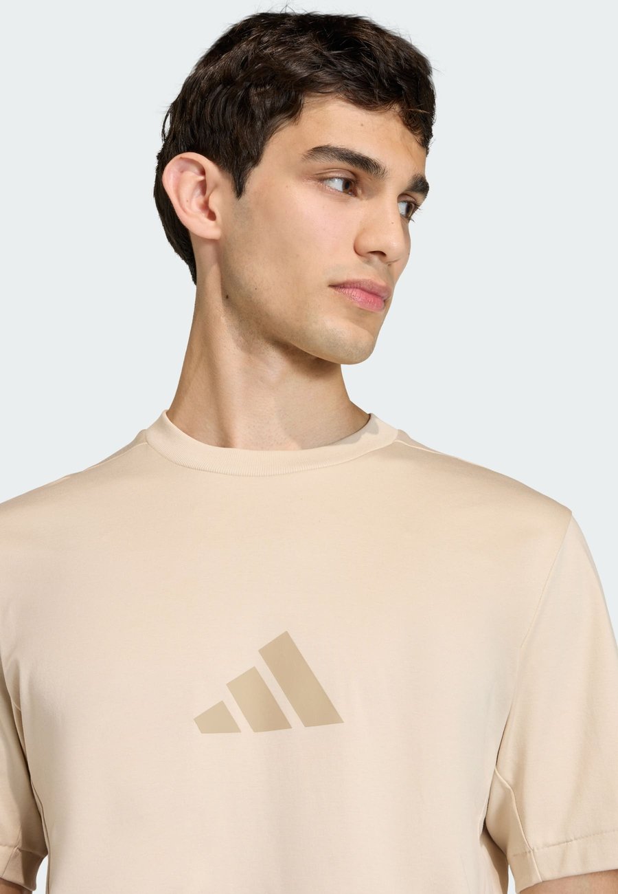Футболка Adidas Sportswear M Z N E TEE, Crystal Linen/Beige — фото 3