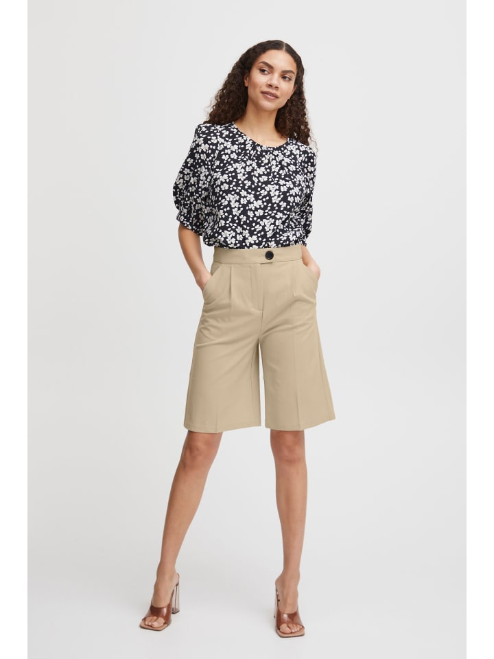 

B. young ШОРТЫ-БЕРМУДА BYDANTA - ТЯЖЕЛАЯ ТКАНЯ Стандартного кроя в стиле Safari