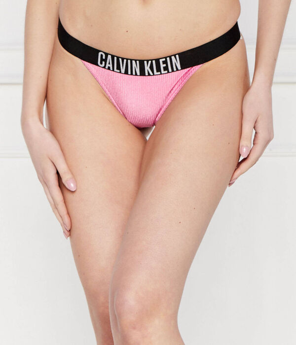 Купальные плавки женские Calvin Klein Swimwear стринги, розовый — фото 3