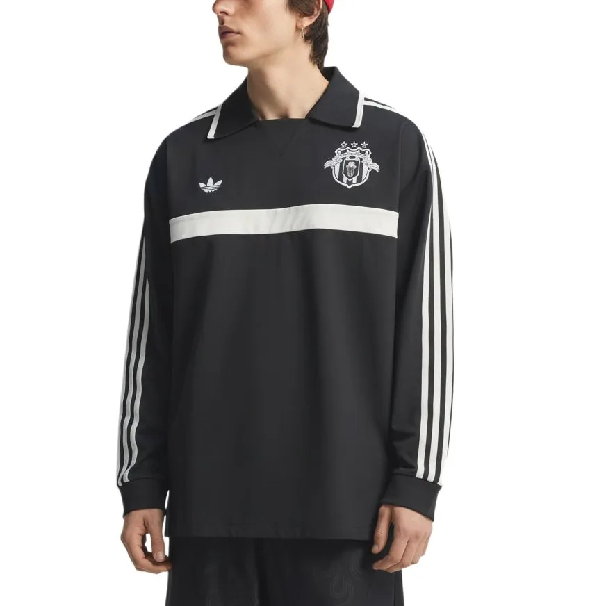 Поло унисекс Adidas Originals, черный