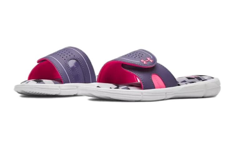 Детские шлепанцы серии Ignite Kids Белые/фиолетовые Under Armour, фиолетовый — фото 3