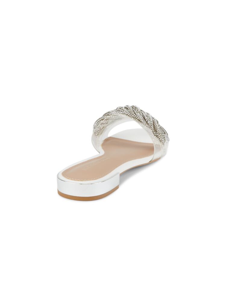 Сандалии на плоской подошве с украшением Darli Bcbgeneration, цвет Bright White — фото 3