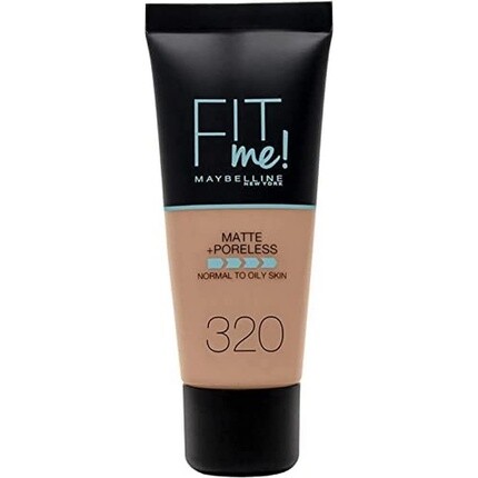 

Maybelline Fit Me 320 Матовая и беспористая тональная основа для естественного загара 30 мл Maybelline New York