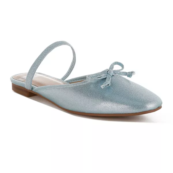 Женские мюли Opalia с блестящим бантом Rag & Co, цвет baby blue