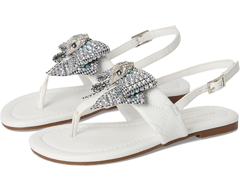 

Сандалии Kurt Geiger London Kids Mini Kensington T-Bar Sandal, белый